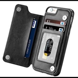 iPhone X men & women magnetic leather